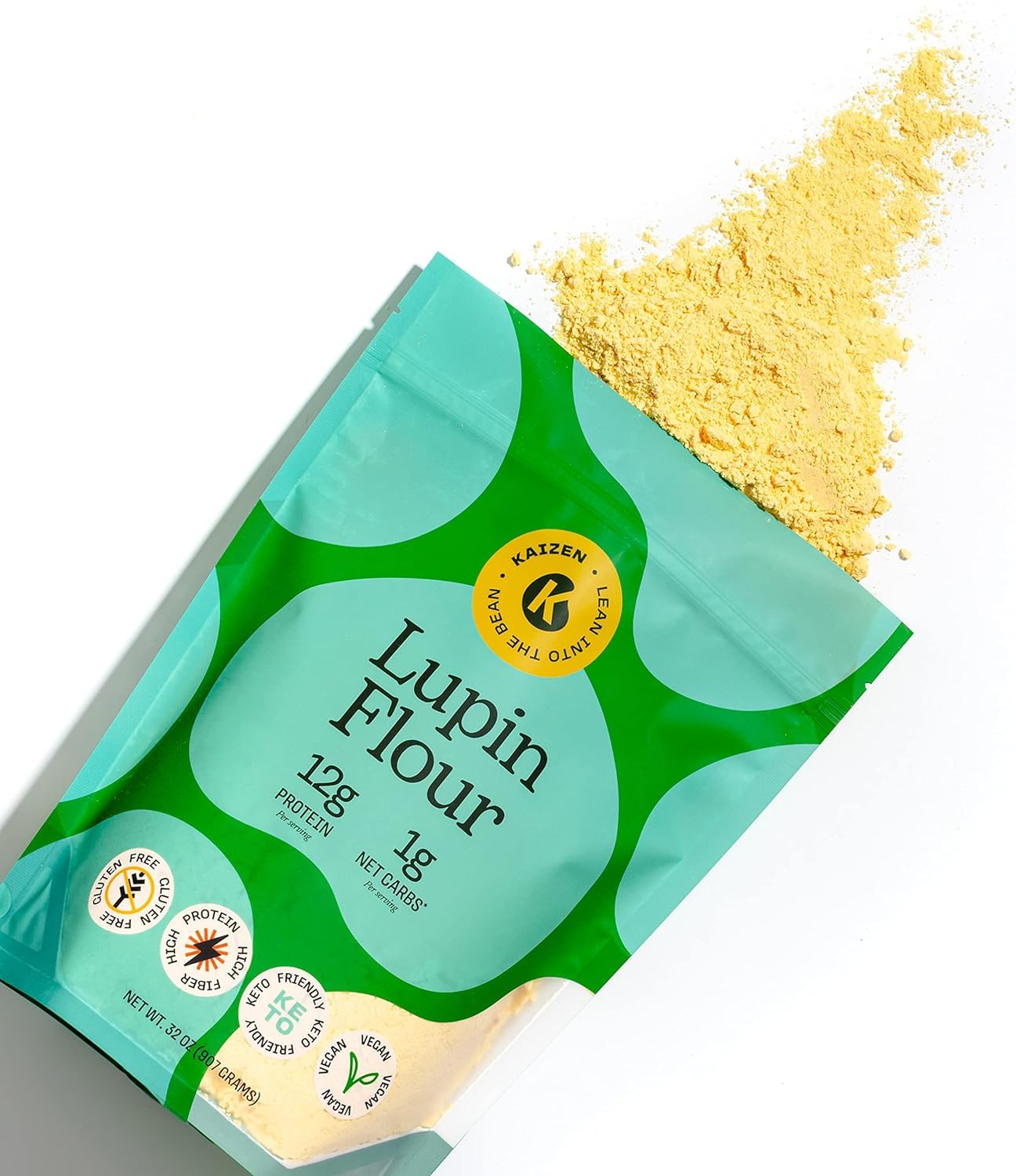 Kaizen Lupin Flour pasta dish idea using lupin flour lasagna
