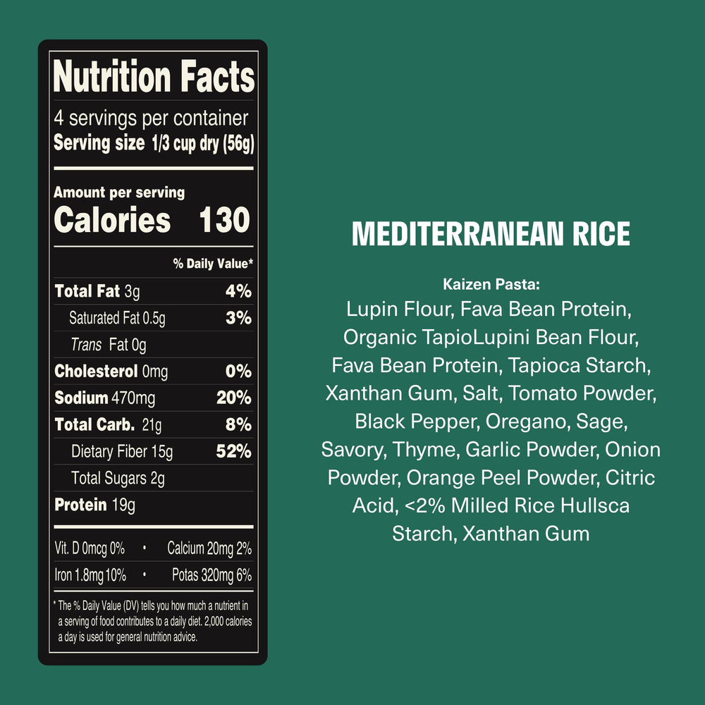 Kaizen Rice gluten-free plate emphasizing grain-free, keto-friendly goodness