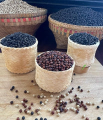 Kampot Pepper EU GI symbol on label indicating authenticity