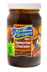 KARIBBEAN FLAVOURS premium spicy tamarind chutney bottle for bold dipping