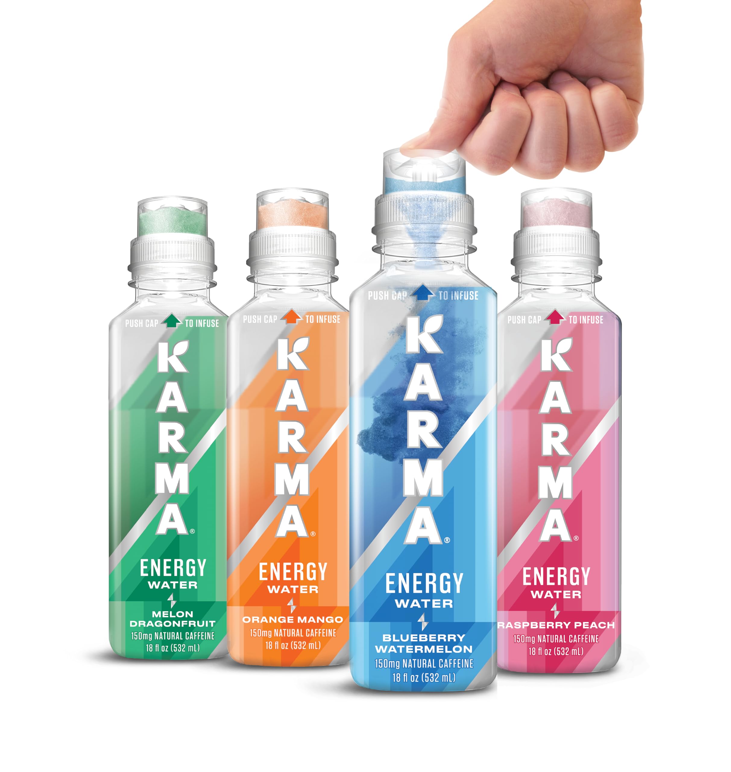 Cognizin graphic highlighting cognitive support in Karma Energy Drink