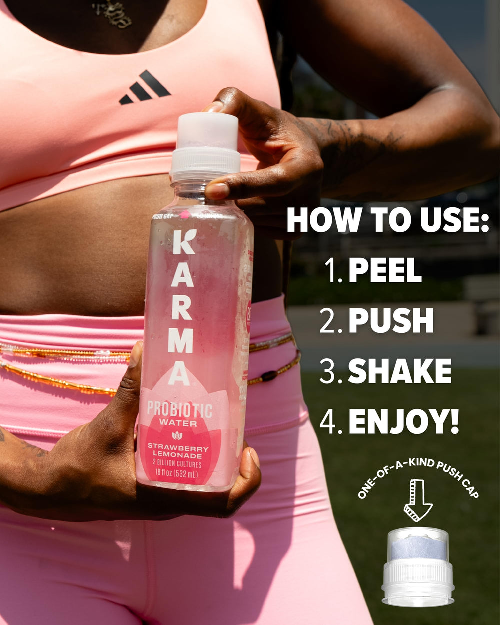 Karma Energy Drink Melon Dragonfruit 12-pack packaging for convenience