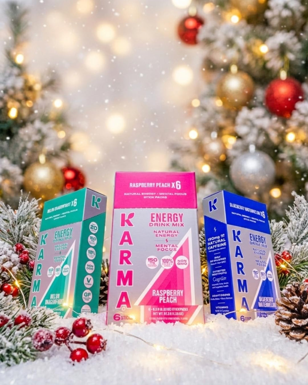 Karma Energy Packets immune vitamins icon highlighting daily immune support