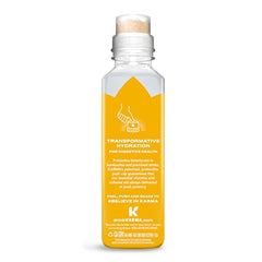 Close-up of BC30 probiotic label on Karma Probiotic Water.
