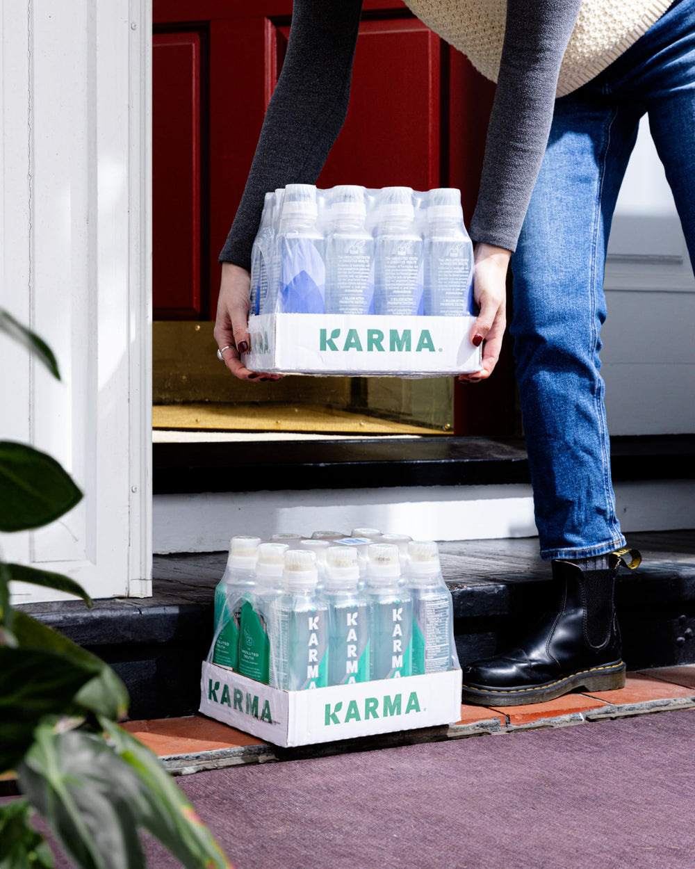 Karma Probiotic Water refreshing juiciness bottle ideal for on the go
