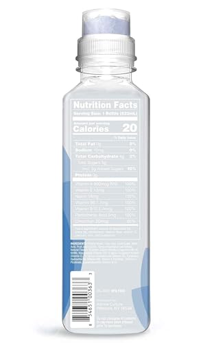 Karma Probiotic Water sealed cap freshness shown on bottle top.