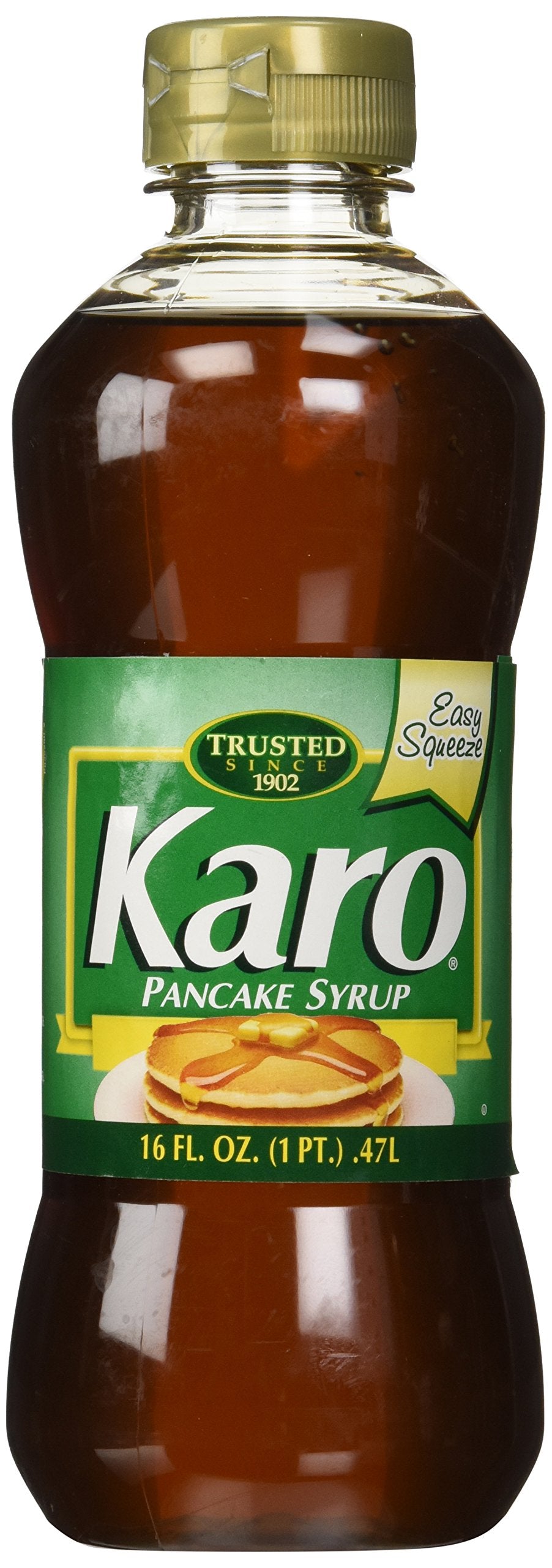KARO pancake syrup 4-pack bottle front view for versatile breakfasts