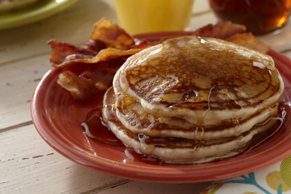 KARO pancake syrup baking-use suggests pecan pie and baked goods flavor enhancement.