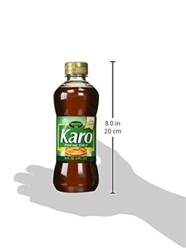 KARO pancake syrup bottle close-up with pour spout for precise drizzle