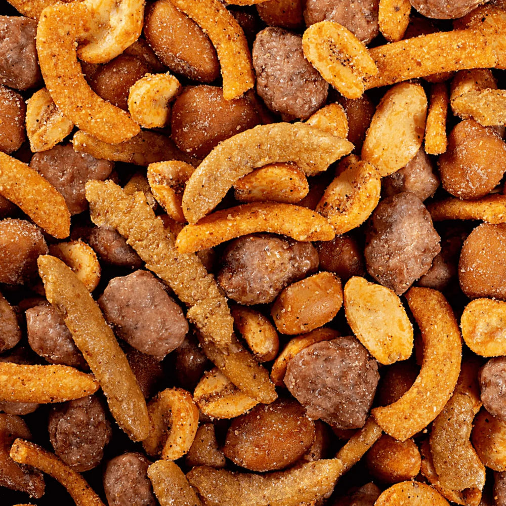 Kar's Nuts Sweet 'N Spicy Mix honey sesame sticks offer balanced texture and flavor