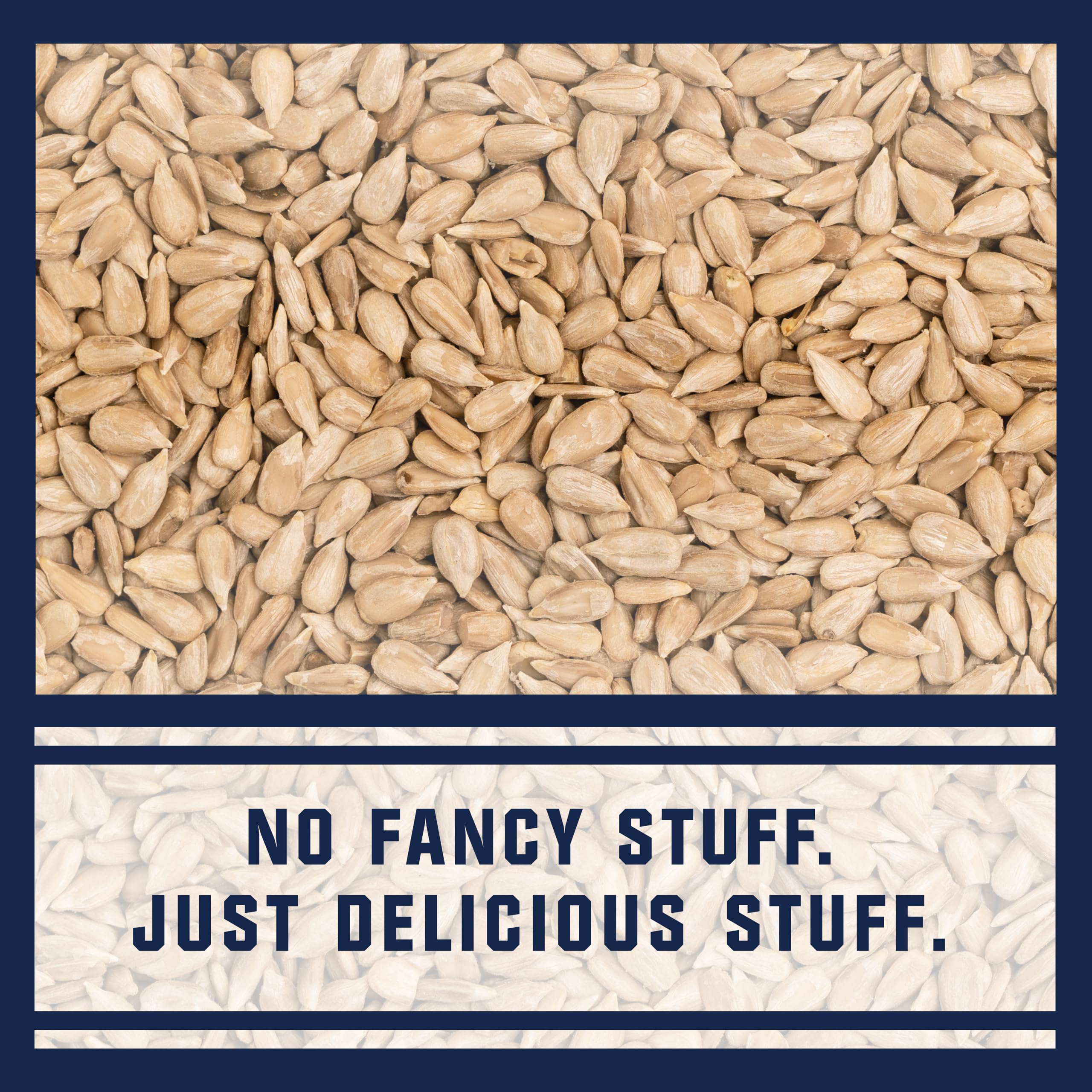 On-the-go Kar's Sunflower Kernels snack pack in a resealable pouch