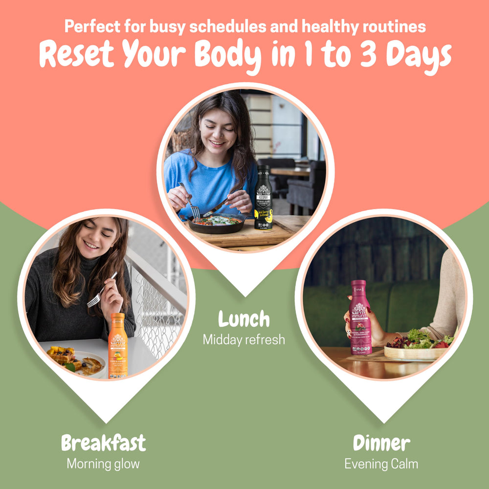 Karviva Daily-digestion-boost bottle suggests easy daily integration.