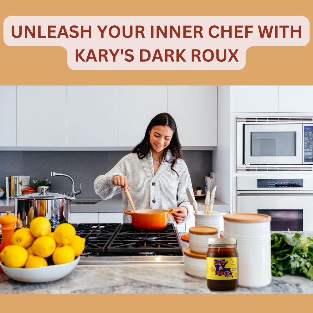 Kary's Original Roux 2-pack adds authentic Cajun depth.