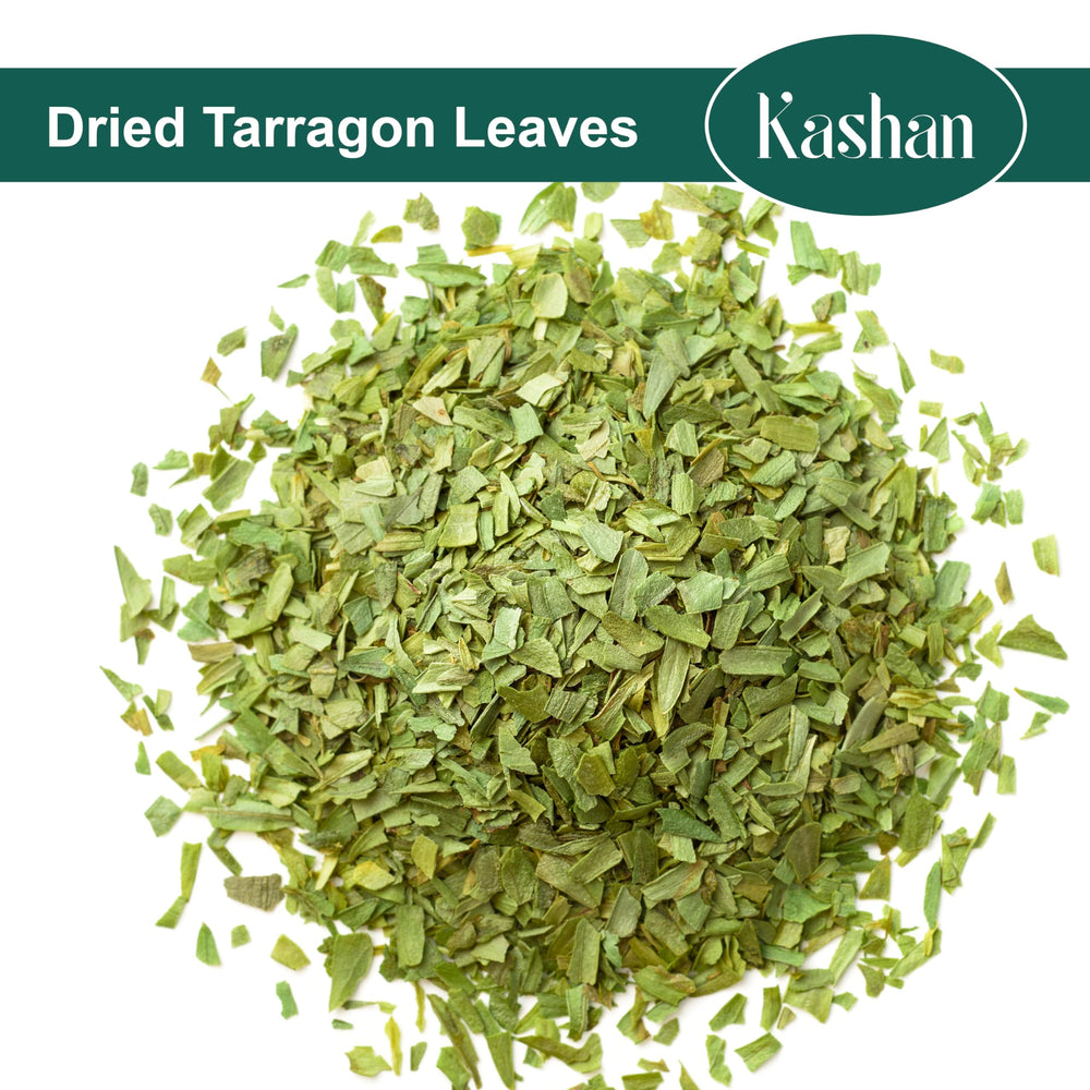 Kashan dried tarragon leaves sprinkled over roasted chicken for subtle anise notes