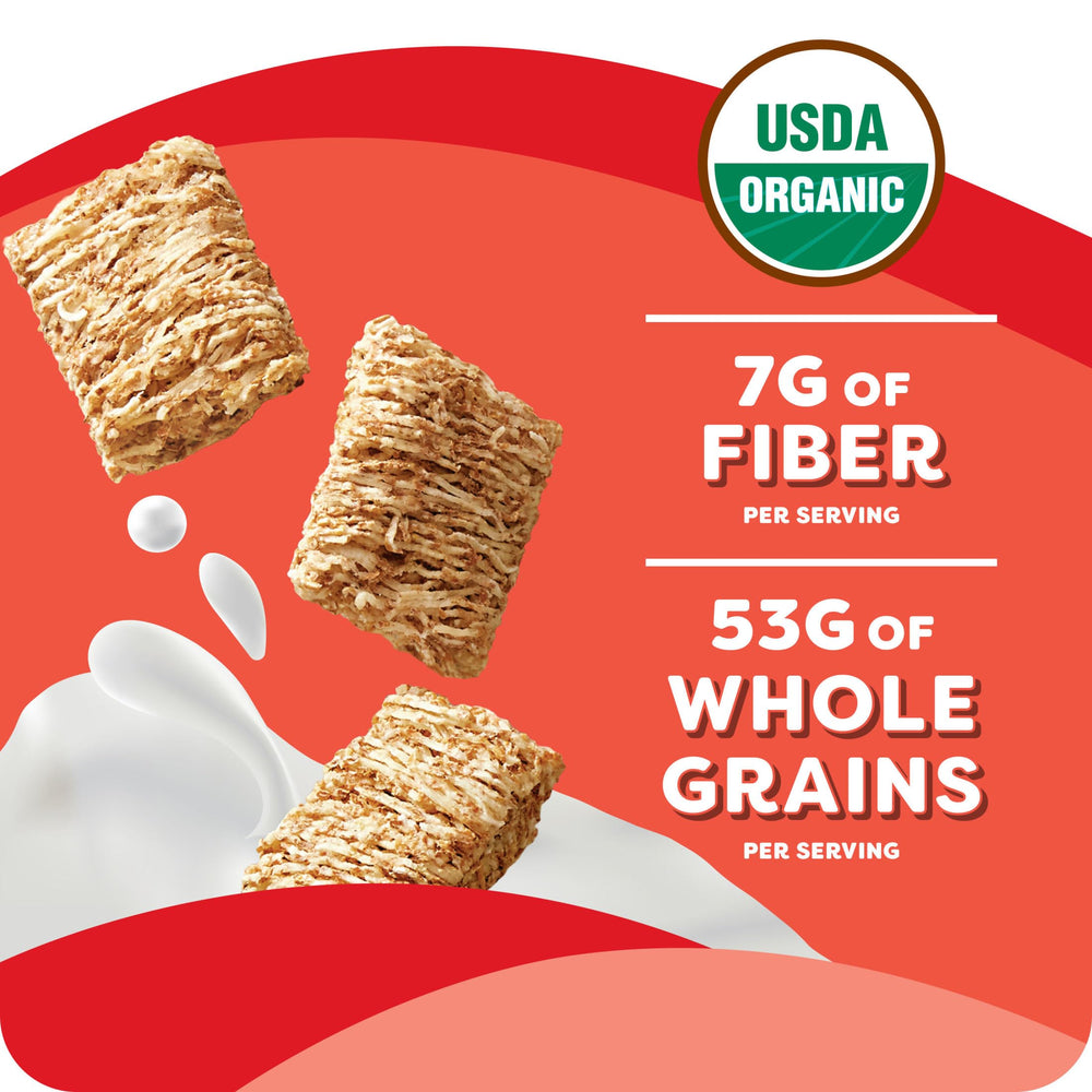 Kashi Autumn Wheat ingredients close-up emphasizes a simple three-ingredient blend