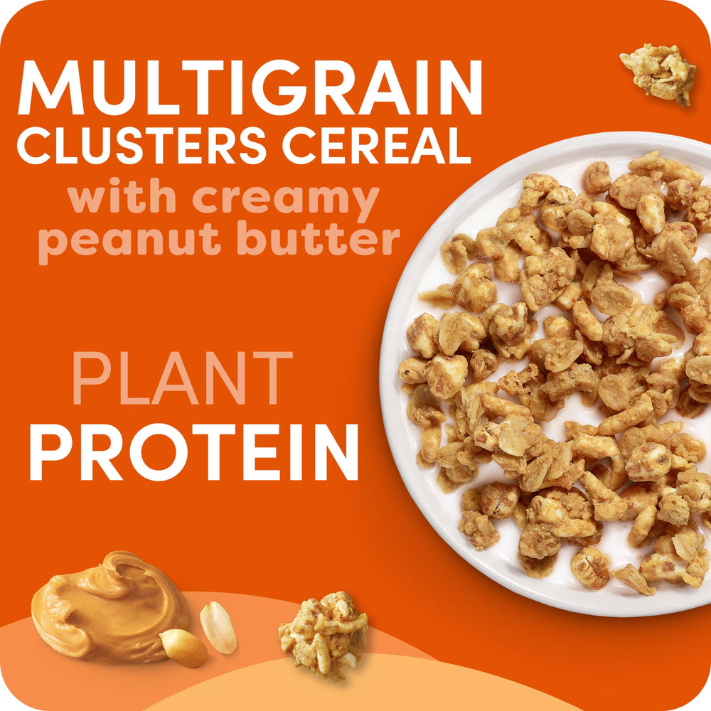 Kashi GO Peanut Butter Crunch bowl with fresh fruit topping for balanced flavor.