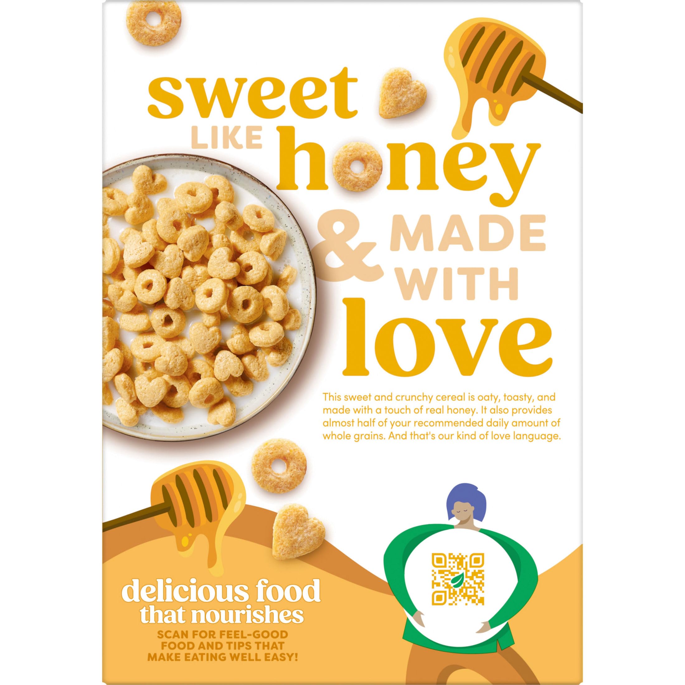 Kids and adults enjoy Kashi Honey Toasted as a snack