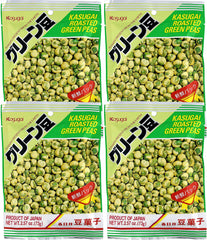 Kasugai Green Peas 4-pack bags ready-to-snack on the go