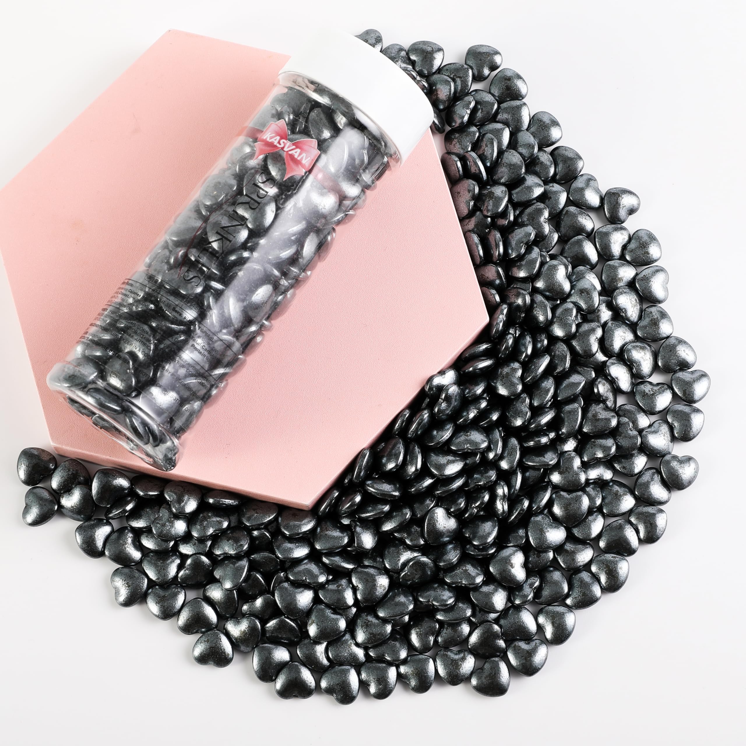 Kasvan Black Heart Sprinkles add festive charm to Christmas desserts