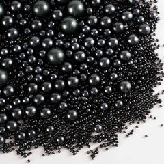 Kasvan Black Pearl Sugar bottle for cake decorating and gifting.