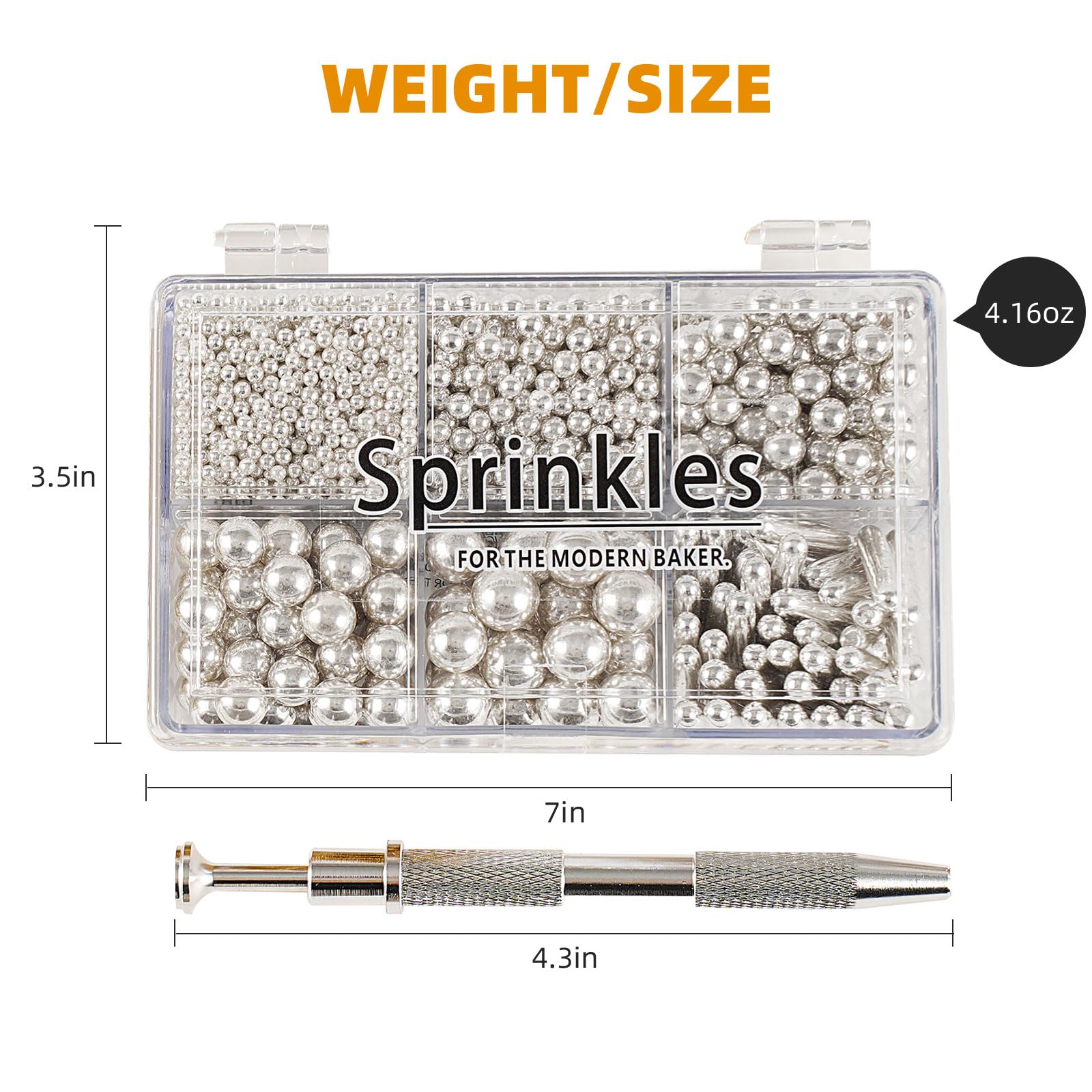 Kasvan four-claw pickup tool enabling precise pearl placement in decorations