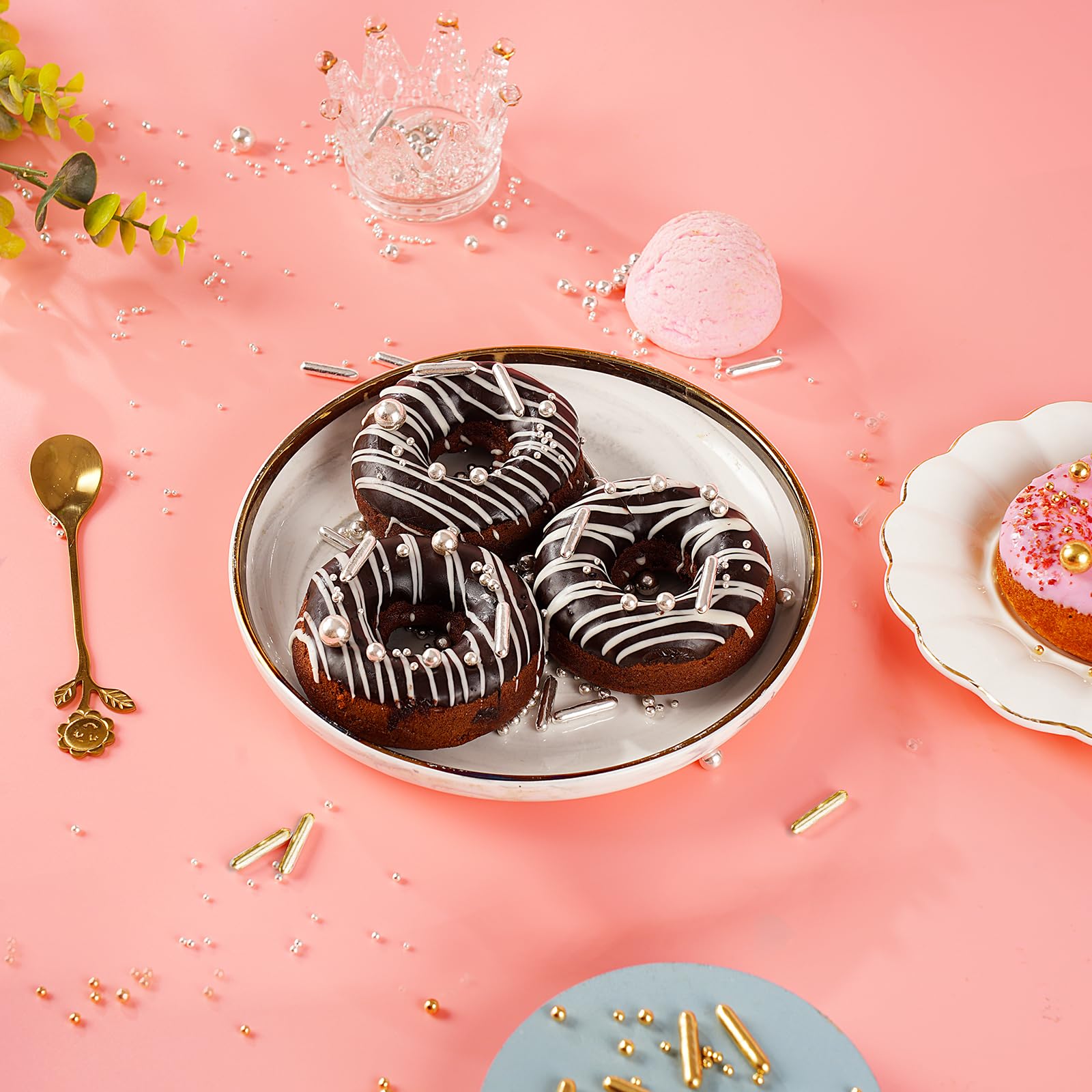 Kasvan edible sprinkles add texture and color without overpowering flavors.