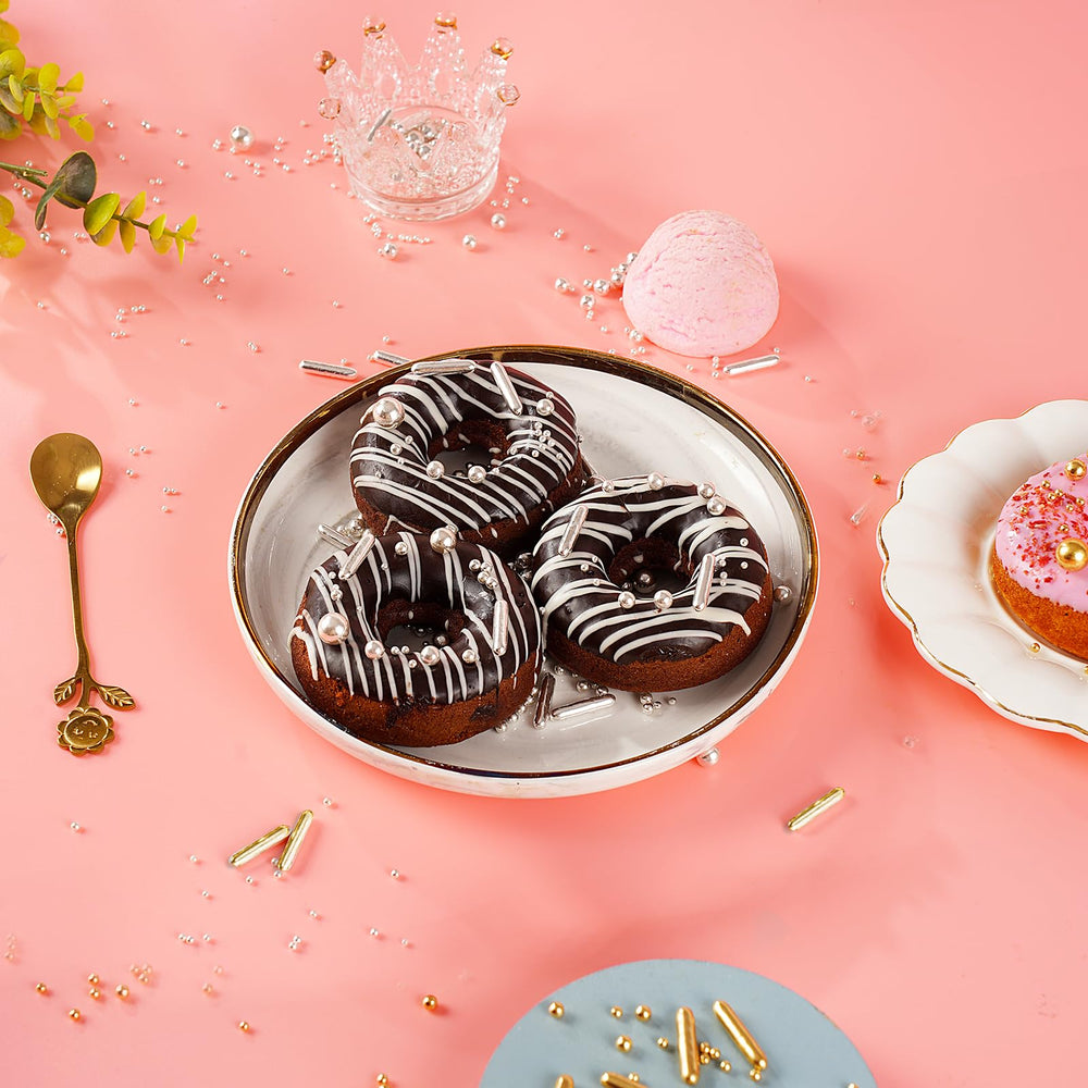 Kasvan edible sprinkles add texture and color without overpowering flavors.