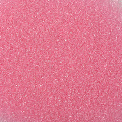 Kasvan Pink Sanding Sugar bottle adds shimmering decoration to cakes