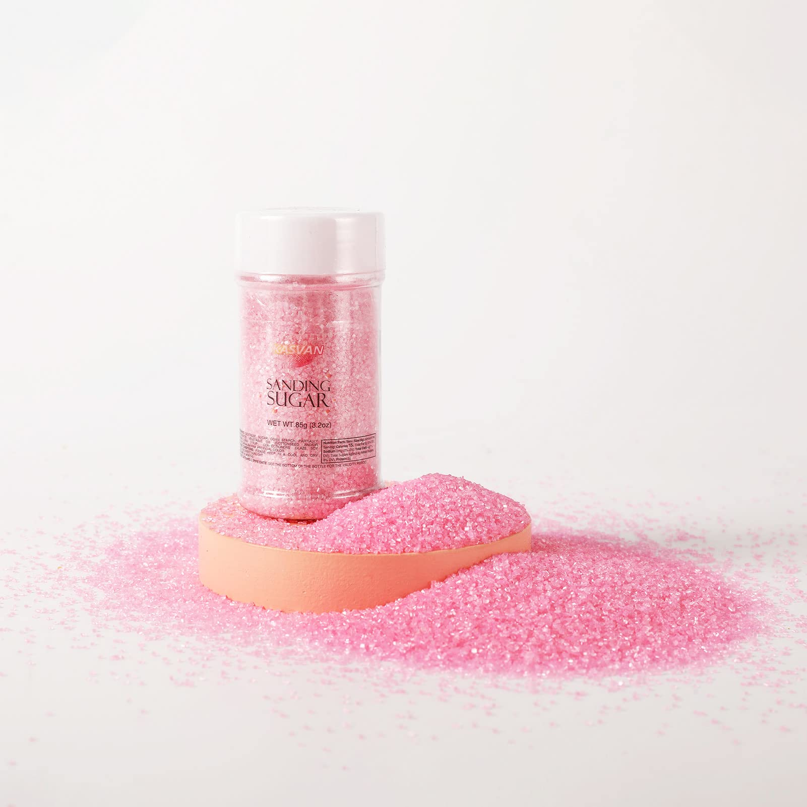 Kasvan Pink Sanding Sugar party platter sparkles treats