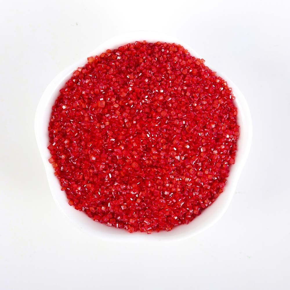 Kasvan Red Sanding Sugar package close-up highlighting the 85 g bottle.