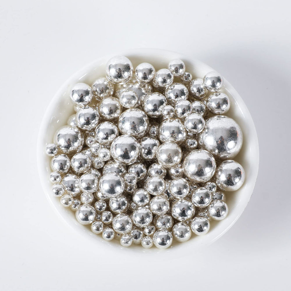 Kasvan Silver Pearl Sugar decorating cookies with festive shine