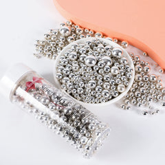 Kasvan Silver Pearl Sugar topping on ice cream for sparkle
