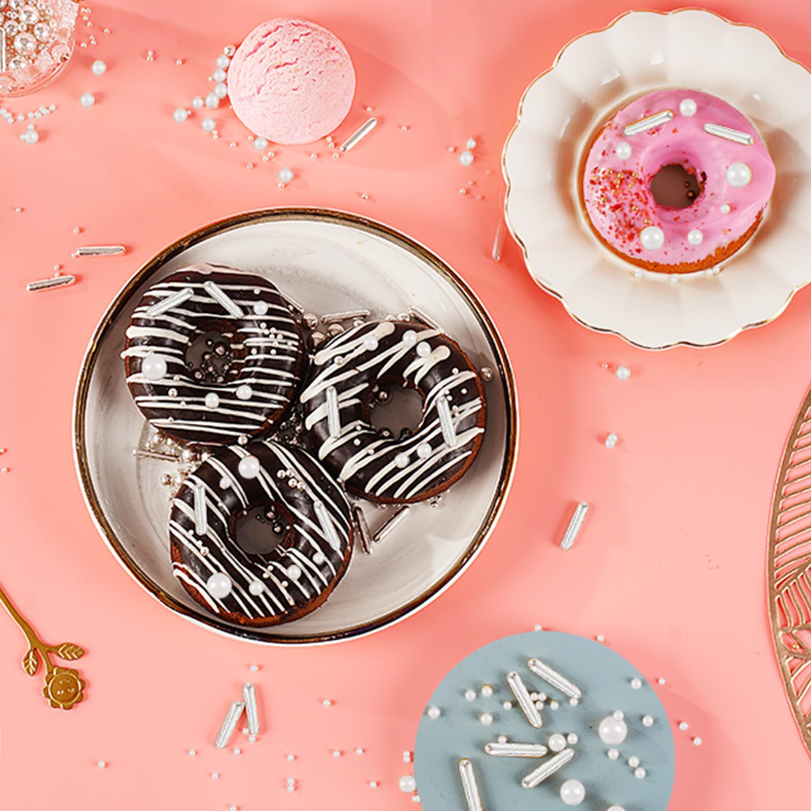 Kasvan sprinkles ideal for weddings and holiday desserts