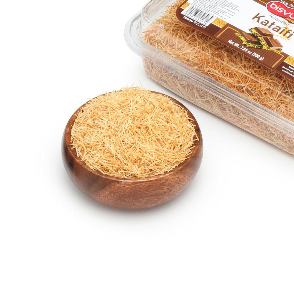 Bisvua kataifi storage in bulk helps maintain freshness and organization.