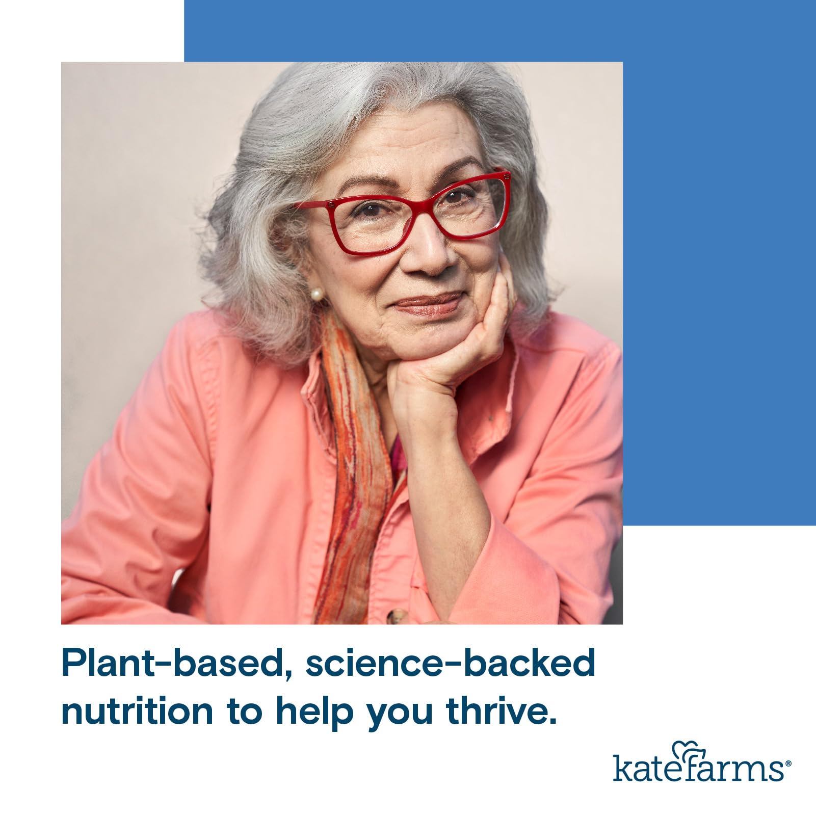 Kate Farms 1.0 ingredient panel highlights plant-based protein and phytonutrients