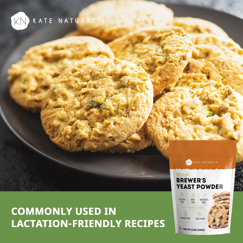Kate Naturals Brewer's Yeast Powder in cookie dough for nourishing treats