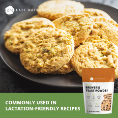 Kate Naturals Brewer's Yeast Powder in cookie dough for nourishing treats