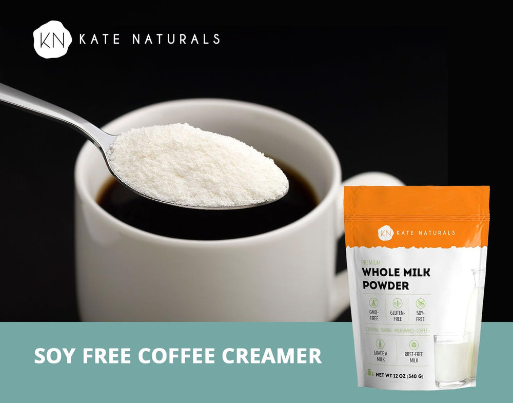 Kate Naturals RBST-free USA label signaling quality and origin