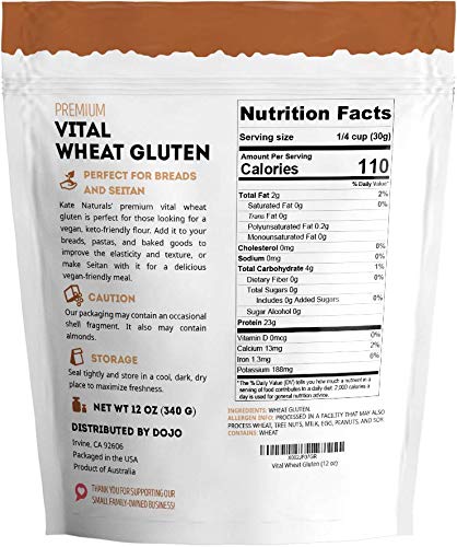Warm, nutty aroma as Kate Naturals Vital Wheat Gluten bakes to perfection.