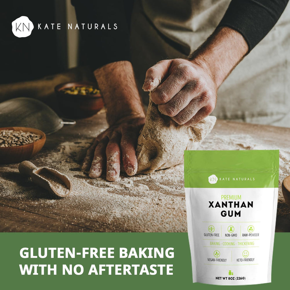 Kate Naturals Xanthan Gum for cosmetics and DIY skincare projects.