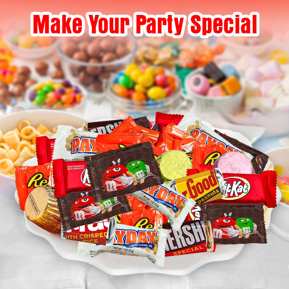 Katie's Kandy Korner dark chocolate pieces, bold flavor for office treats.