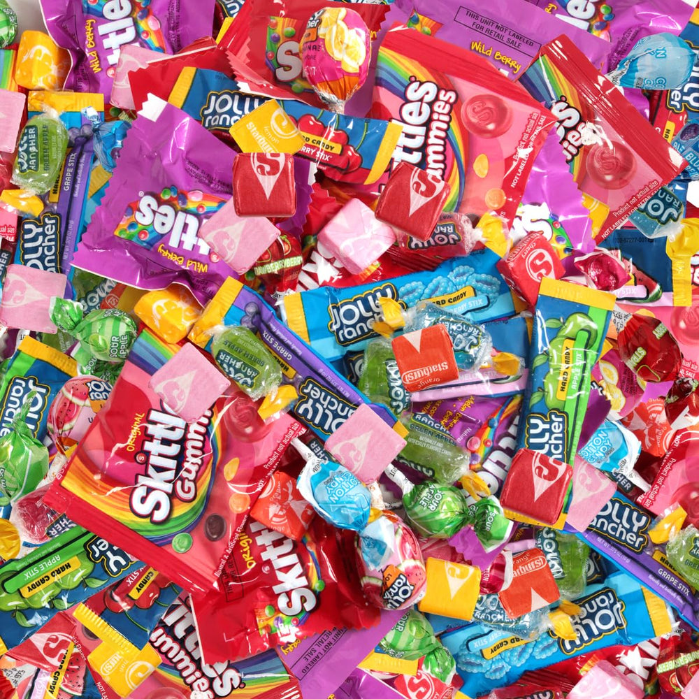 Goodie bags filled with Katie’s Kandy Korner candies for events