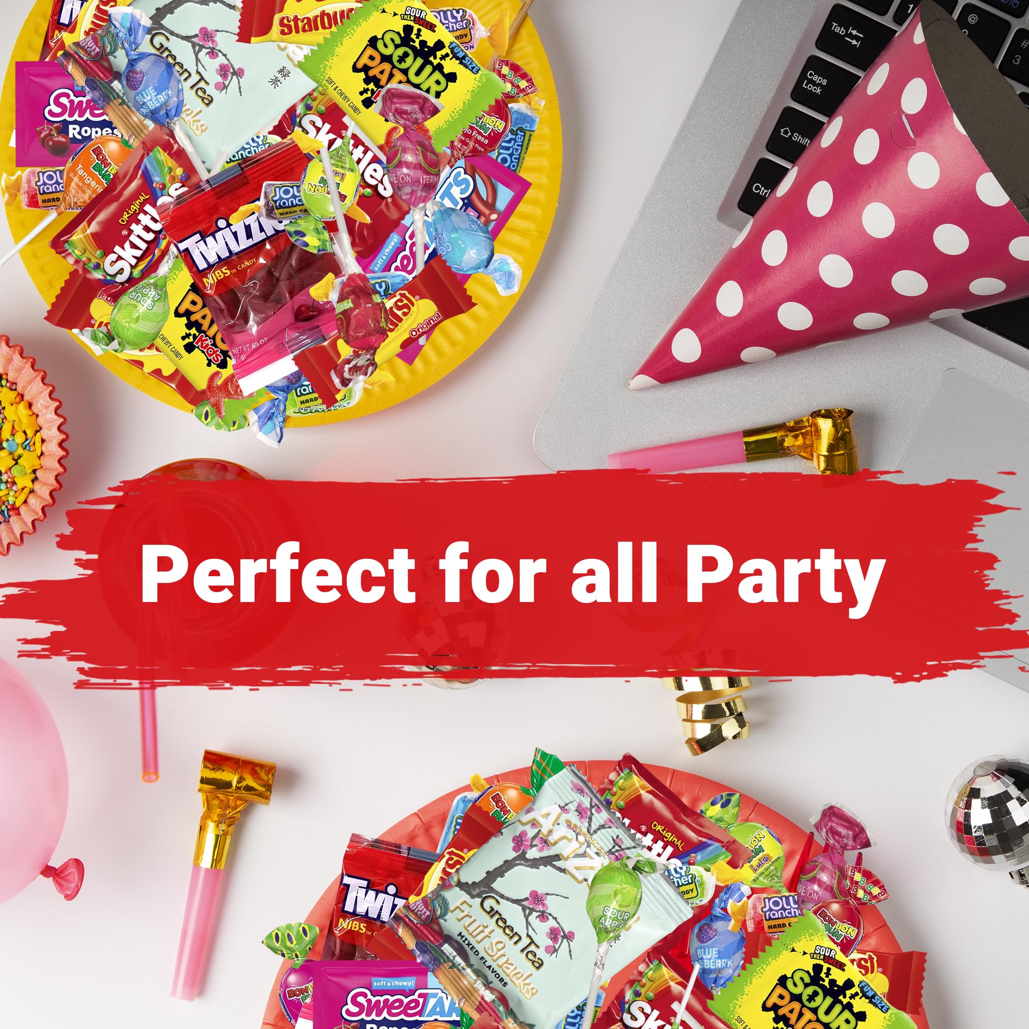 Katie's Kandy Korner individually wrapped candies shown for easy grabbing