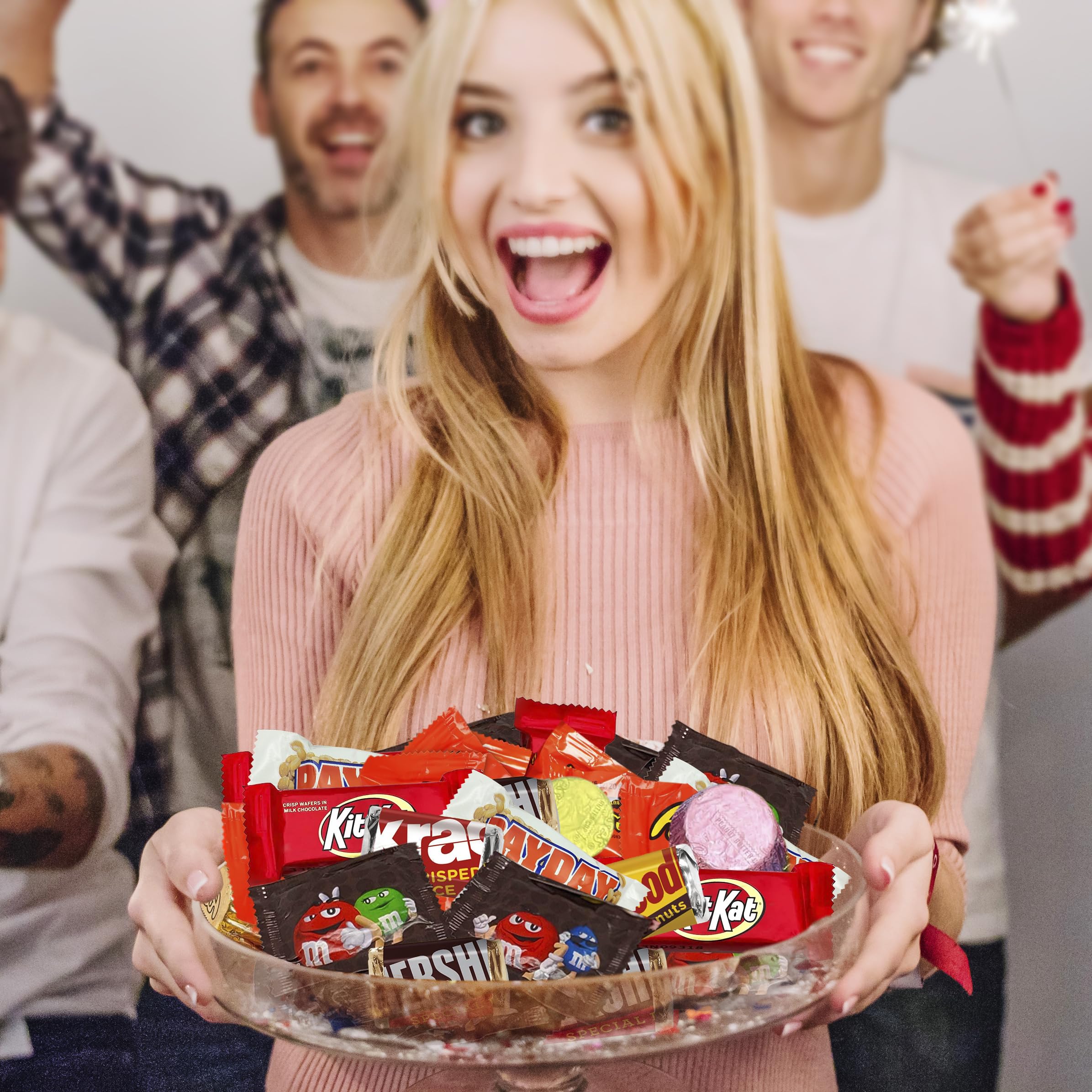 Katie's Kandy Korner milk chocolate pieces, smooth and creamy for daily snacking.