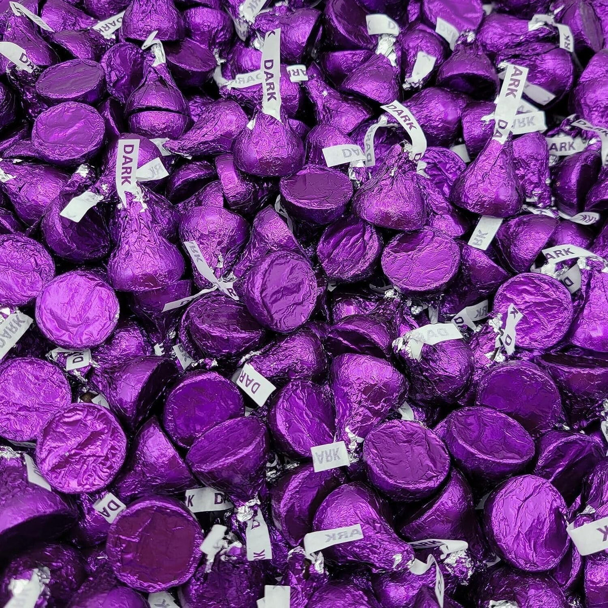 Katie's Kandy Korner Purple Kisses Special Dark Chocolate 5 lb bag for gifting and gatherings.