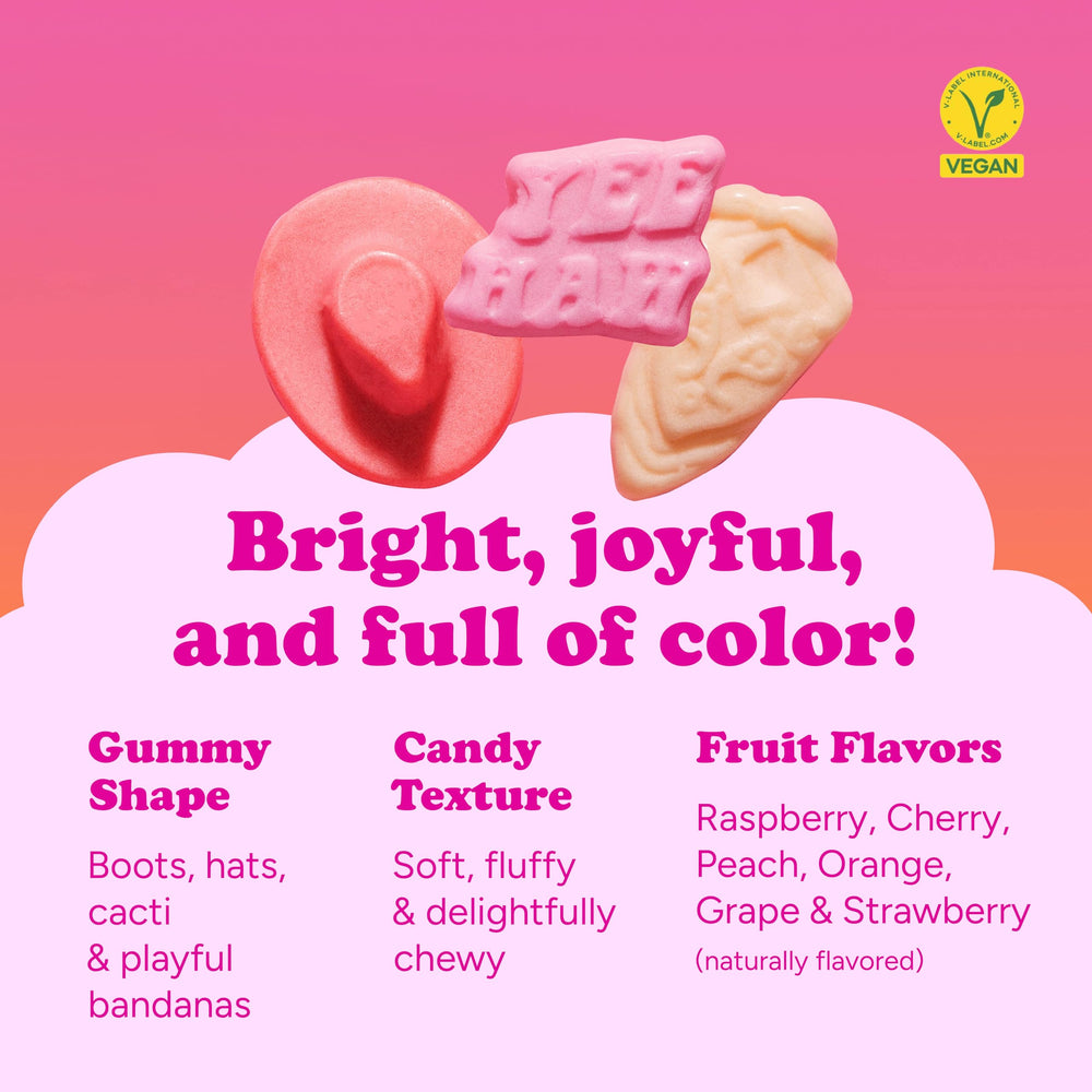 Katjes Wild & Free raspberry-flavored foam gummy for fruity flavor joy