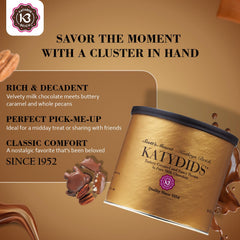 Katydids Candy 8 oz tin, ideal snack for gatherings.