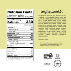 Katz Gluten Free Apple Crisp interior filling closeup highlighting apple and cinnamon flavors.