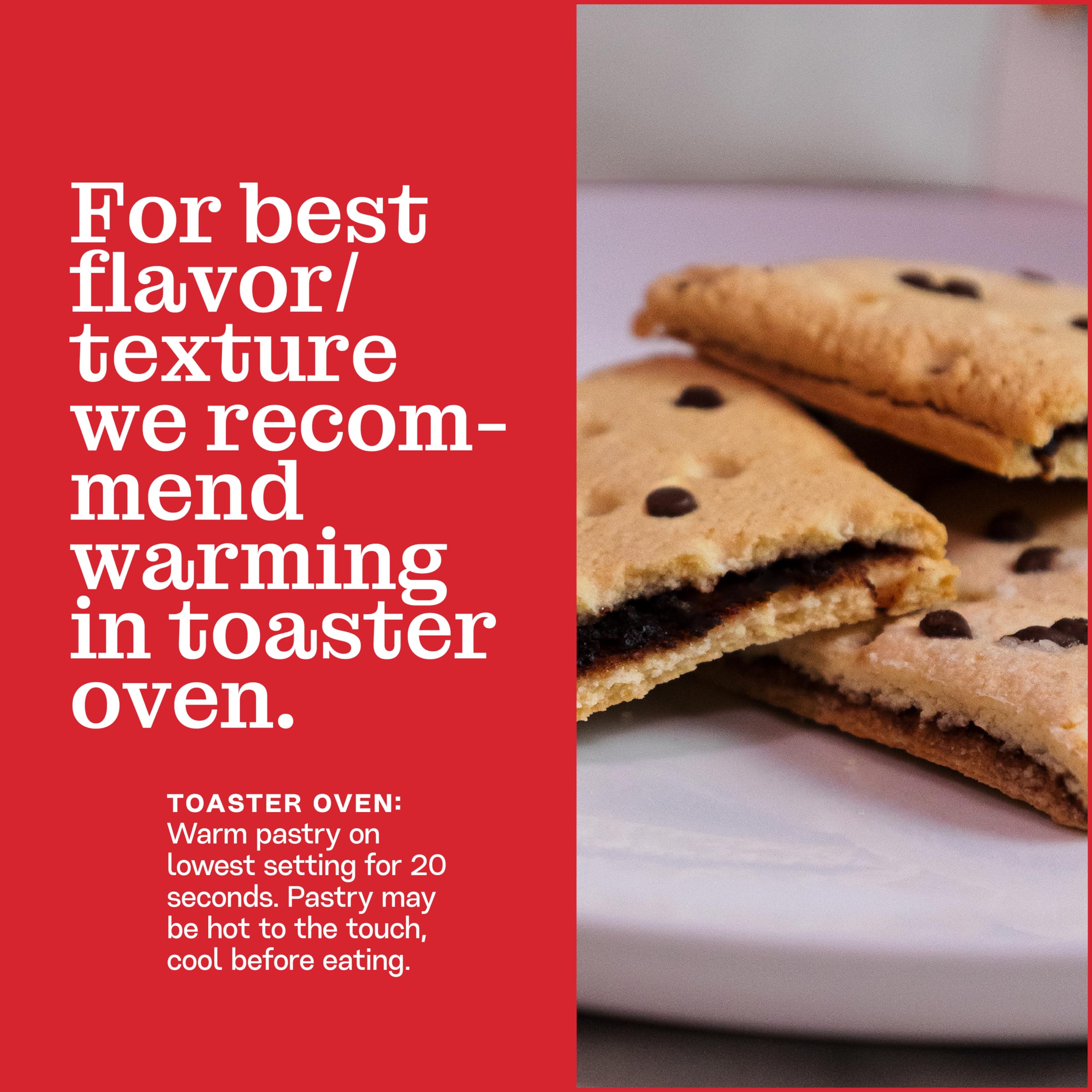 Katz Gluten Free Chocolate Chip Toaster Pastries allergen free status supports dairy- and nut-free diets.