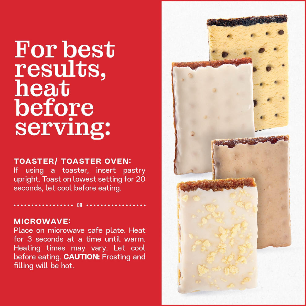 Katz Strawberry toaster pastry with vibrant fruit filling